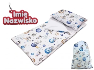 Śpiworek Przedszkolaka Personalizowany z Imieniem 140x75 Straż Mały Książe