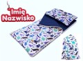 Śpiworek 140x75 dinozaury personalizowany do przedszkola z workiem.jpg